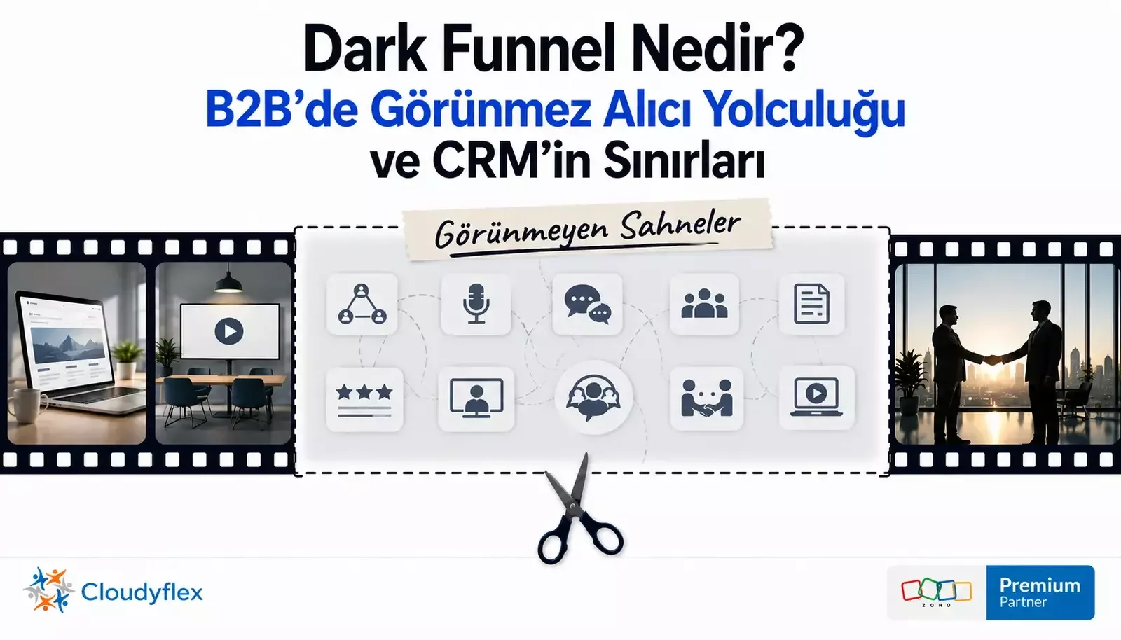 Dark Funnel Nedir? B2B’de Görünmez Alıcı Yolculuğu ve CRM’in Sınırları